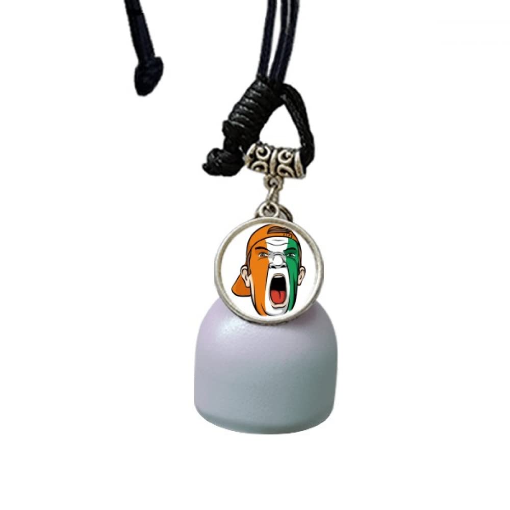 Pendentif voiture porte-bonheur Côte d'Ivoire, cadeau carillon à vent