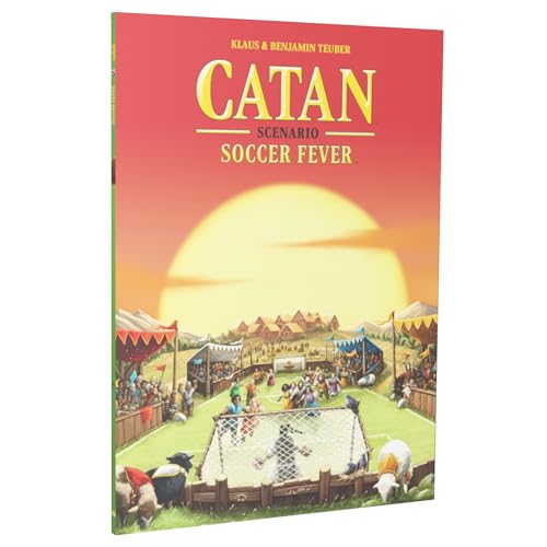 Catan CN3909 Soccer Fever Scenario Expansion - Kick Off The Ultimate Match Day Fun! Strategy Game, Family Game For Kids & Adults, Ages 10+, 3-6 Players, 75 Min Playtime, Made By Catan Studio cover