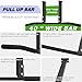 ATENTO Multifunctional Pull Up Bar for Ceiling Mount or Beam Mount, Optimum Grip Spacing , Workout for Home Gym, Beam, Crossfit, Maximum Weight 500 Lbs