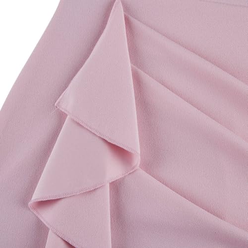 Image of Viwenni Women's Ruffle Vintage Formal Church Wedding Guest Cocktail Dresses
