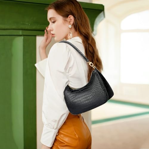 Image of KKXIU Shoulder Bag for Women Cute Hobo Purses and Handbags Retro Clutch Underarm Purse | Cute
