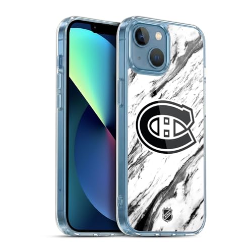 Coque en Gel Montreal Canadiens pour iPhone 13 Mini Compatible MagSafe
