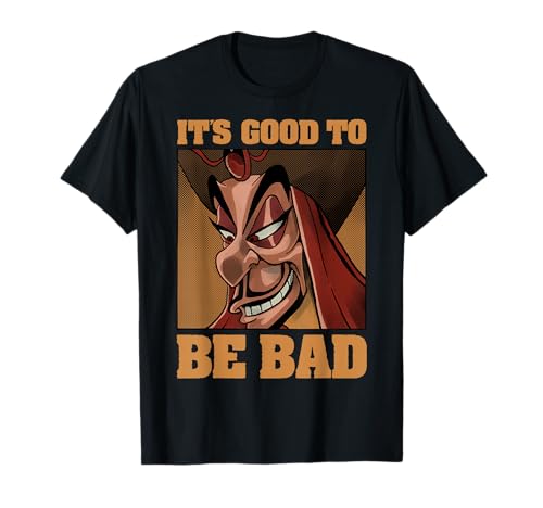 T-shirt Jafar Disney Villains au design graphique soigné It's Good To Be Bad