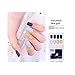 Produktbild 3d Alloy Nail Art 30pcs Abnehmbare künstliche Spitzen für falsche Nägel Set Volle Abdeckung für kurze Dekoration Drücken Sie auf die Nägel Art Fake Extension Tips With Glue-30Pcs 16-,