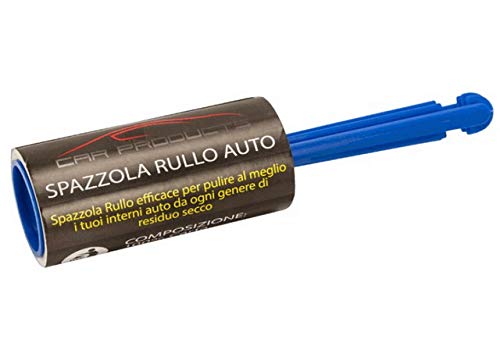 Brosse rouleau Giovanni multicolore à poils denses pour désincruster les sols