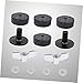 Mikinona Cymbal Replacement Accessories 12-in-1 Set Felt Washers Wing Nuts and Cymbal Sleeves