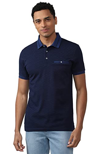 Image of Peter England Men Regular Fit Polo T-Shirt
