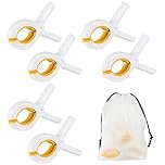 QOPAHI Beach Towel Clips for Sun Loungers Large Towel Clips Strong Grip Clothes Pegs Non-Slip Towel Pegs for Sun Lounger, Washing Line, Laundry, Pool & Cruise Chairs Sunbeds, with Storage Bag(6pcs)