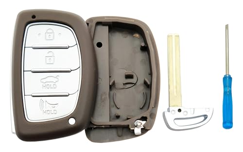4 Button Replacement Key Fob Cover fit for Hyundai Sonata