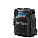 Ion Audio Tailgater XL Portable Bluetooth Party Speaker with Karaoke Microphone and Fm Radio (Renewed)