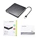 immagine 1Masterizzatore Dvd Esterno Lettore Portatile USB 3,0/2,0 di CD-R, DVD±RW, CD±RW, CD-RW, DVD-R, Dvd Rom per PC, Laptop, MacBook con Sistema di MacOS, Windows, Linux Non Blu-Ray
