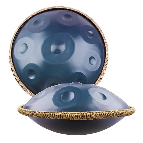Handpan Drum Instrument 9 Notas 22 pulgadas Azul miniatura 1