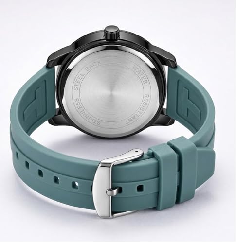 Image of CERO Men's Quartz Watch | Prime Collection Dual Dial | Silicone Strap | Analogue | Sporty Style