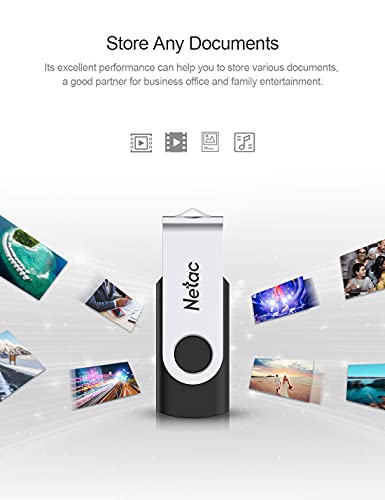 Unidade Flash USB Netac U505, 3.0 256GB
