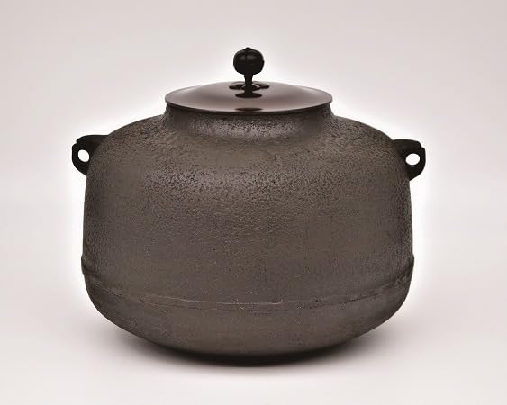 Amazon.co.jp: 茶道具 茶器 錆びない釜 炉釜（炉用釜）阿弥陀堂 釜 有