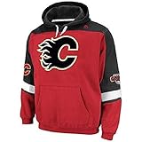 Majestic NHL Calgary Flames Hoody Ice Classic Hooded Sweater Kaputzenpullover (S)