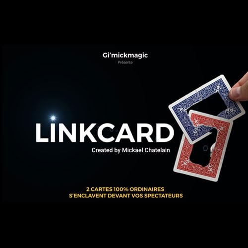 SOLOMAGIA LinkCard Red de Mickaël Chatelain gimmick de magie de cartes