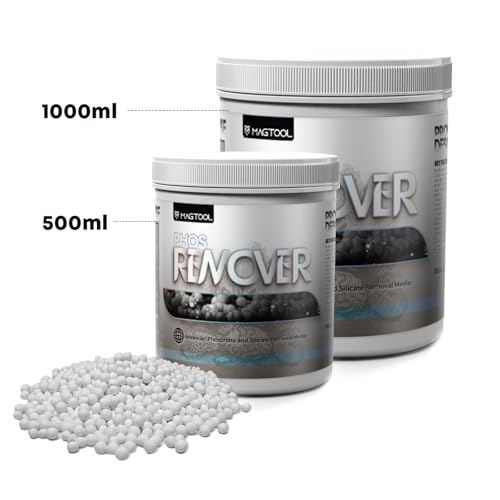 Image of MagTool Advanced Phosphate and Silicate Remover Aquarium Filter Media, Ideal for Saltwater Tank (500ml)