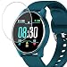 Produktbild Vaxson 3 Stück 9H Panzerglasfolie, kompatibel mit LIGE ZL01 ZL01S 1.3" Smartwatch Smart Watch, Panzerglas Schutzfolie Displayschutzfolie Smartwatch Armbanduhr New Version