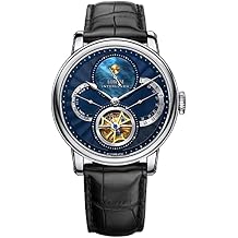 LOBINNI Mens Stainless Steel Mechanical Automatic Top Brand Luxury Calendar Luxury Analog Dress Watch