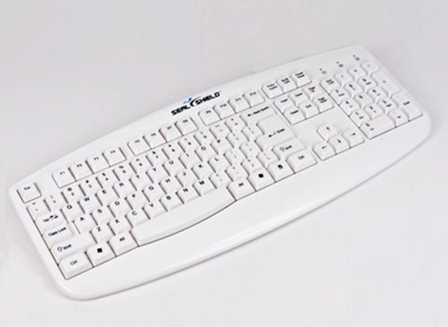 Clavier USB Blanc Seal Shield STWK503 azerty ordinateur fixe pc portable - 4