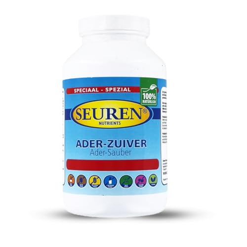Seuren Nutrients | Venen reinigen/Ader sauber 300 Tabletten | Glutenfrei | Laktosefrei | Zuckerfrei | 100% natürlich