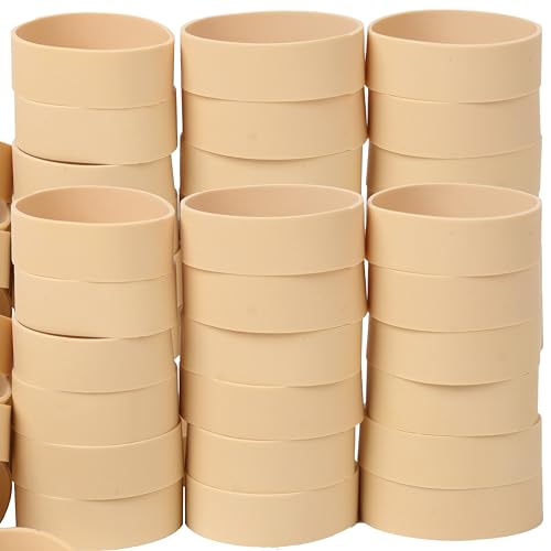 AMUU Rubber Bands Size #94, 30pcs Tactical rubber bands wide Elastic Bands for Office Supply Survival Camping Biking Fishing strong Rubber Bands Beige (3 1/2\'\' x 3/4\'\')