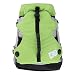 Duiaynke Roller Inline Skates Backpack Skating Shoes Boots Storage Bag for Helmet,Knee Elbow and Wrist Protection Pads (Green)