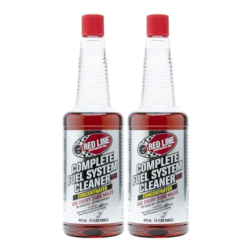 Red Line 60103 SI-1 Complete Fuel System Cleaner, Cleans and Prevents Corrosion in Fuel Systems, Cleans Injectors, Carburetors, Valve and Combustion Chamber Deposits - 15 Ounce (2 Pack)
