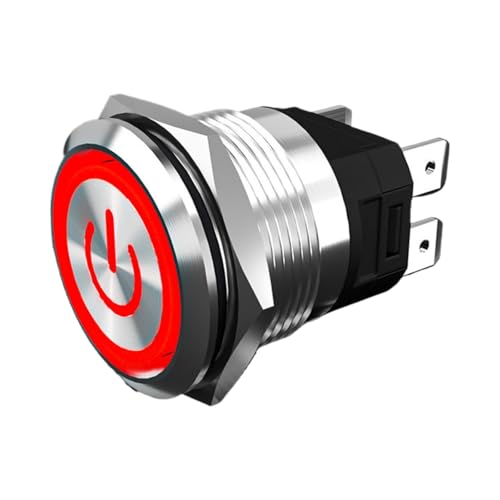Interrupteur bouton-poussoir 22mm autobloquant pour éviter les coupures involontaires