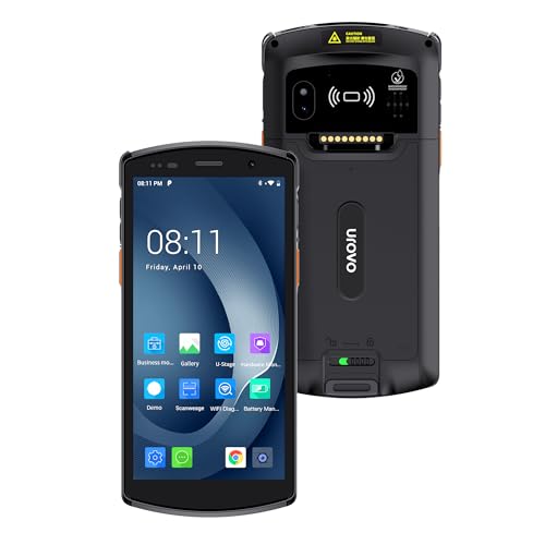 image for UROVO 2024 New Android Barcode Scanner,Inventory Scanner PDA with Zebr