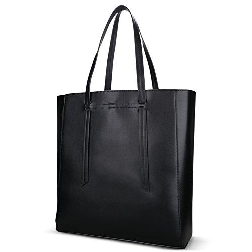 Sac fourre-tout noir au design européen et américain moderne avec bandoulière