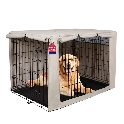 HiCaptain Dog Crate Cover 48.0