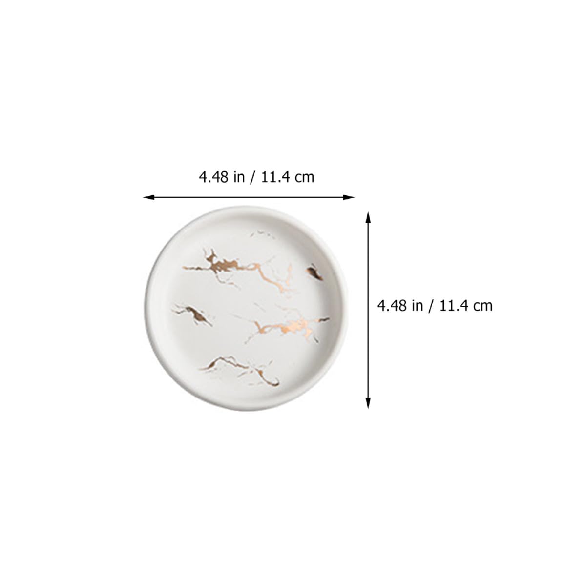 HOMSFOU Porte-Brosse à Dents et Porte-Savonnette en Céramique Marbrée Blanc Mat, Ensemble 4 Pièces Gobelet Bain de Bouche, pour Rangement Salle de Bain et Hygiène Quotidienne