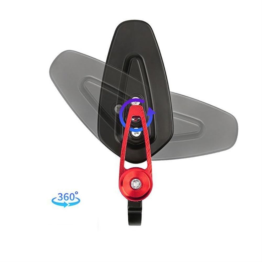 Specchietti Moto 1 Paio Di Accessori Per Moto Da 22 Mm, Ricambio Per Specchietto Laterale Per Manubrio, Specchietto Retrovisore Per Manubrio Per Scooter(7)