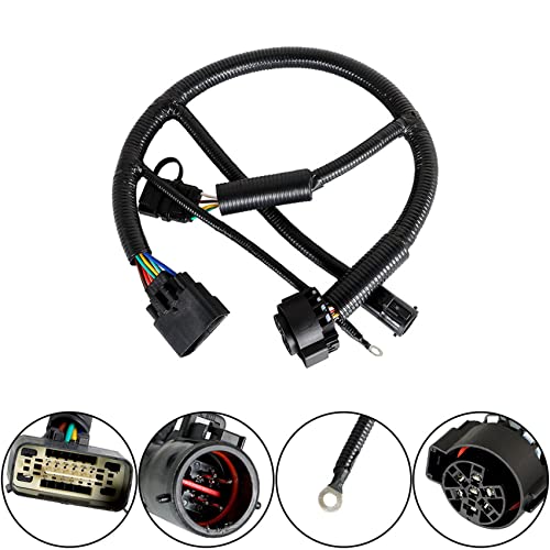 labwork 7 Pin Trailer Tow Hitch Connector Wiring Harness Extension Replacet 5L3Z-13A576-BA Replacement for Ford Lincoln Mark LT