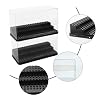 Acrylic Minifigure Display Case Stackable Action Figures Blocks Display Box, Clear Dustproof Display Case Box for Lego Lovers