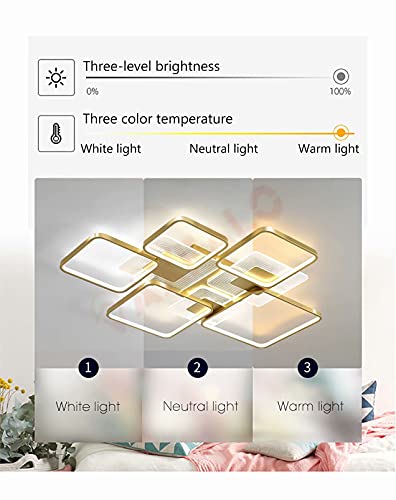 Dalles LED pour salon et bureau avec variateur de lumiere plat - 7