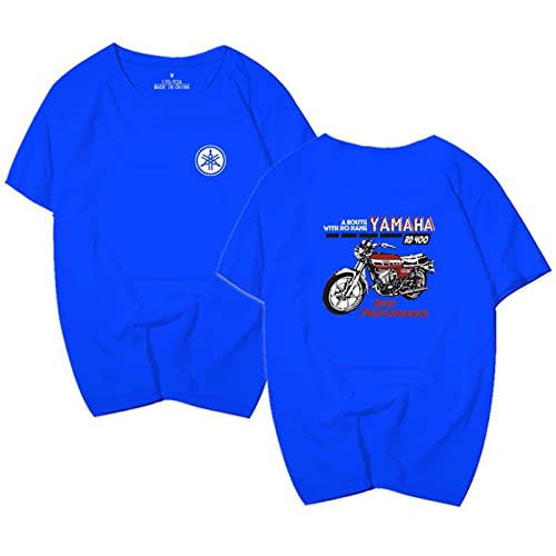 JoyFan Las Parejas Usan Camiseta De Manga Corta Y'am-Ah.A Patrón Estampado Algodón Cuello Redondo Manga Corta Cómodo Y Transpirable 2022 Verano,21,XL Cover