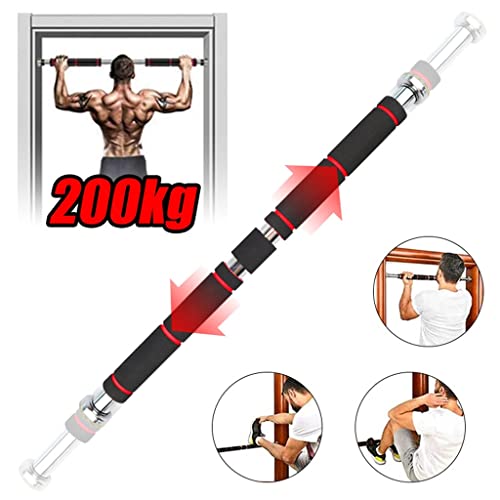 Barre de traction extensible 60-100 cm et robuste supportant jusqu'à 200 kg - 6