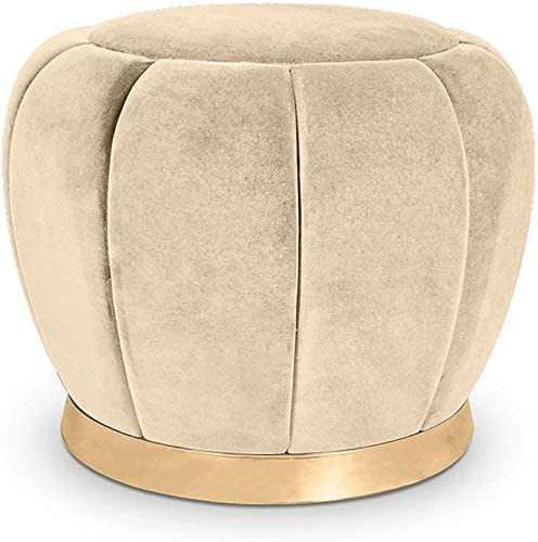 Banco para cambiar zapatos de madera y taburete otomano acolchado decorativo