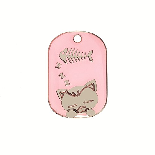 BowWowMeow MODA Medaglietta per gatti a forma di