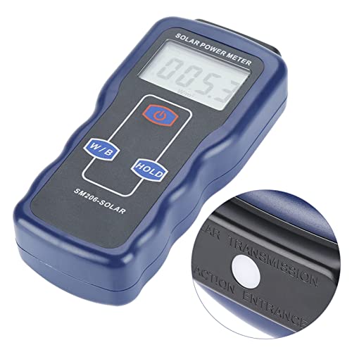 20 * 15 * 5 SM206 Medidor de Energia Solar Digital Sun Light Radiation Measu Testing Instrument Gone