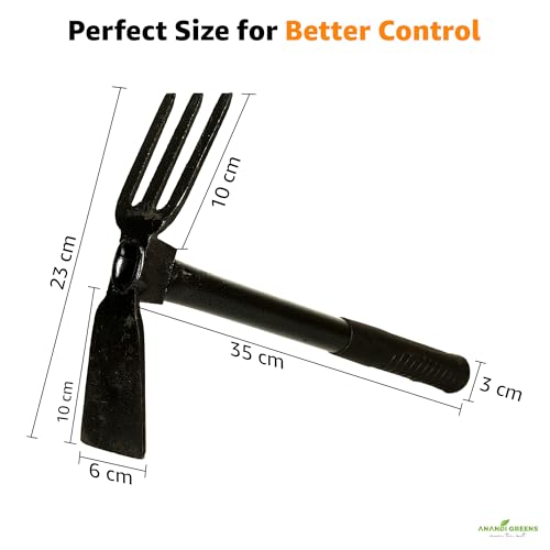 Image of Anandi Green's Metal Agriculture Garden Spectacular Heavy Duty Plastic Handle Gardening Tools Set for Gardening (Pruning Saw Folding)