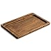 Beamer Ace All-Natural Bamboo Rolling Tray - Original Finish - 14 X 9.5 inch