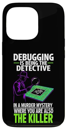 Debugging Is Being The Detective Programmer Code �X�}�z�P�[�X iPhone 13 Pro �p