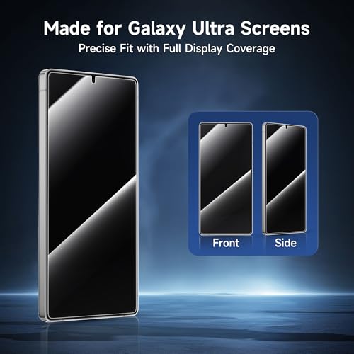BELEYIGU 2 Pack Privacy Screen Protector S26 Ultra TPU Anti-Spy Film by BELEYIGU - Used condition - Image 2