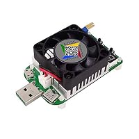 DollaTek USB-Ladetester Elektronisches Lasttester Widerstandsmodul 35W LD35 USB-Schnittstelle Entladen Einstellbare Temperatur mit Lüfter – Ansicht 2