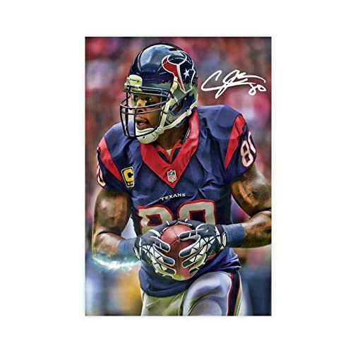 BAWEE Andre Johnson Poster Canvas Poster Wall Art Decor Print Picture Paintings for Living Room Bedroom Decoration Unframe: 12x18inch(30x45cm)