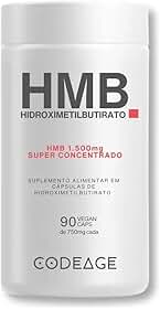 Hmb 1500mg Ultra Concentrado 90 Cápsulas - Codeage